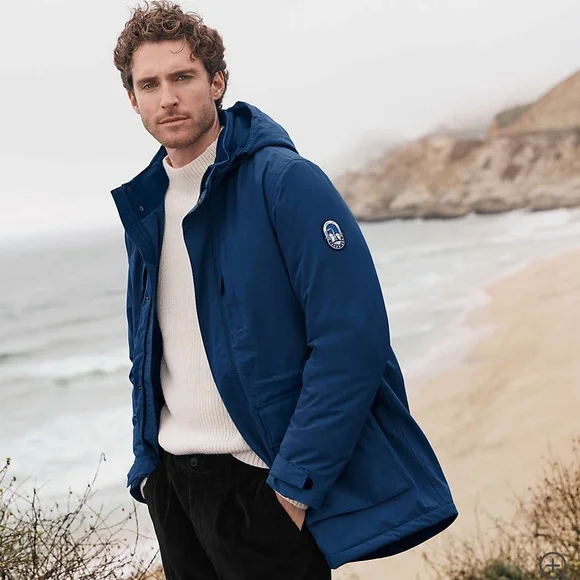 Land's End Men's Green Squall Insulated Parka Jacket